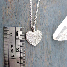 Load image into Gallery viewer, Small Finger Print Heart Pendant from Digital Print - Luxe Design Jewellery
