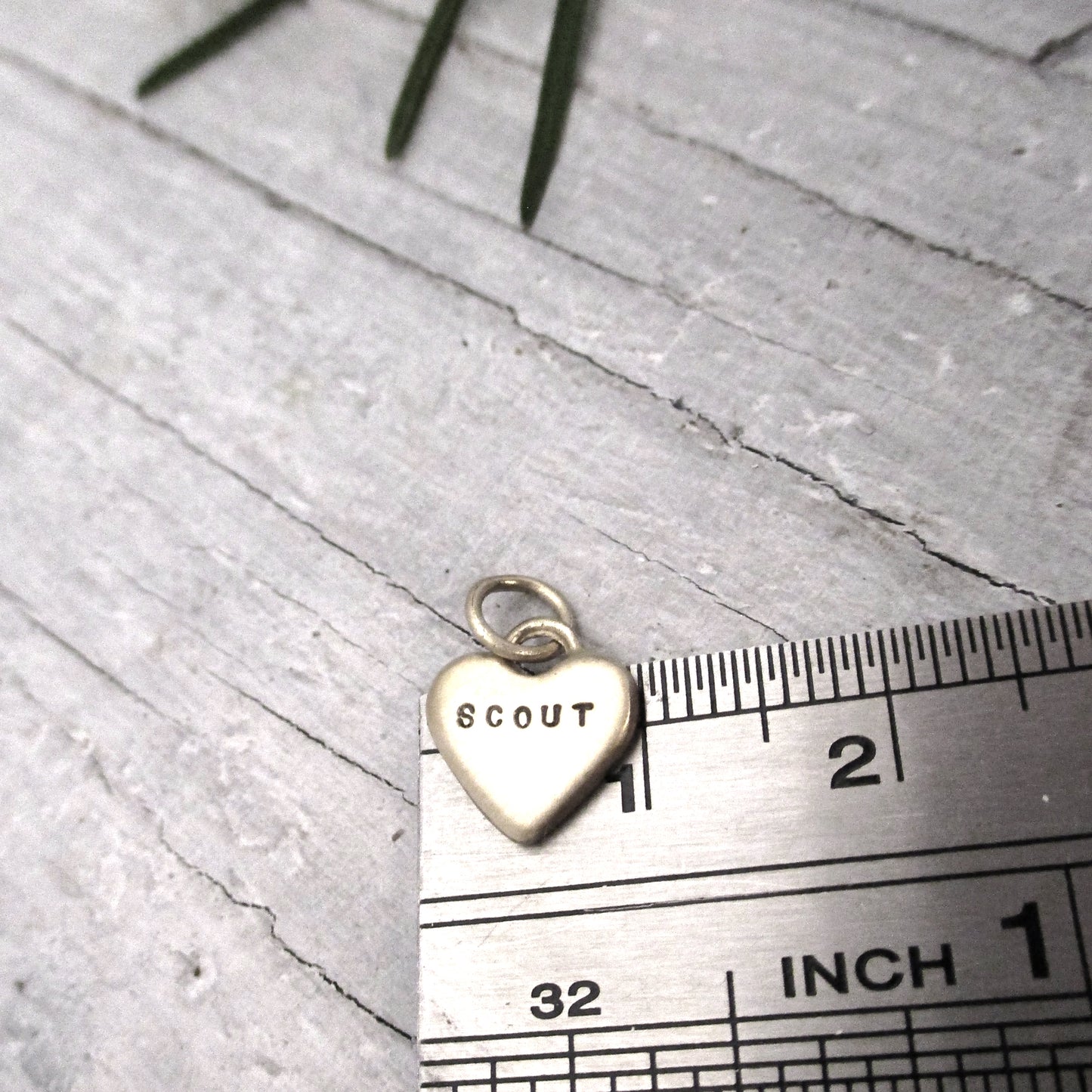 Load image into Gallery viewer, Sterling Silver Customizable Small Heart Charm - Luxe Design Jewellery
