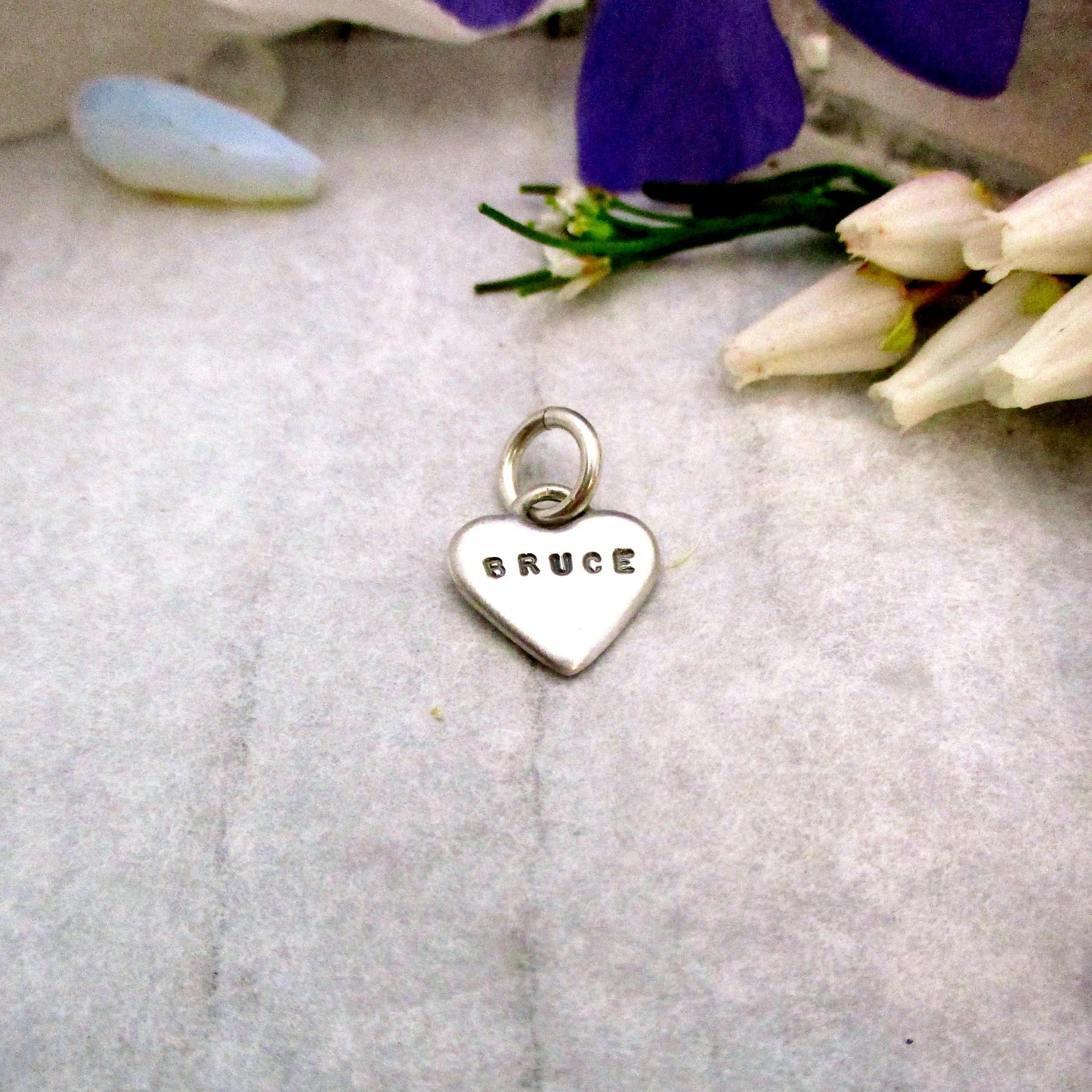 Load image into Gallery viewer, Sterling Silver Customizable Small Heart Charm - Luxe Design Jewellery
