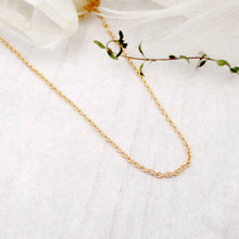 Load image into Gallery viewer, Rose Gold Filled 1 mm Cable Chain
