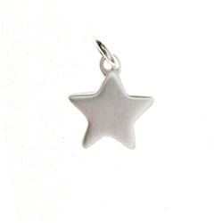 Load image into Gallery viewer, Sterling Silver Mini Smooth Star Charm - Luxe Design Jewellery
