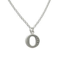 Load image into Gallery viewer, Sterling Silver Customizable Lowercase Letter &#39;o&#39; Charm - Luxe Design Jewellery
