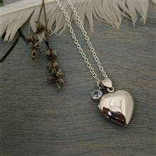 Load image into Gallery viewer, Large Sterling Silver Heart Locket - Luxe Design Jewellery
