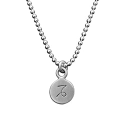 Load image into Gallery viewer, Sterling Silver Zodiac Disc Charm VIRGO - Luxe Design Jewellery
