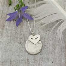 Load image into Gallery viewer, Silver Flat Heart Name Charm - Luxe Design Jewellery
