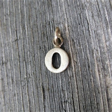 Load image into Gallery viewer, Personalized Baby Lowercase Letter O Initial Charm Sterling Silver - Luxe Design Jewellery
