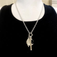 Load image into Gallery viewer, Heart Push Clasp in Sterling Silver - Luxe Design Jewellery
