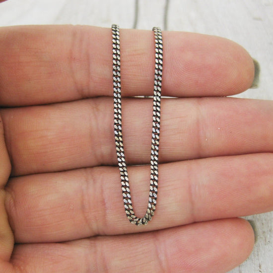 men's 1.9mm curb chain